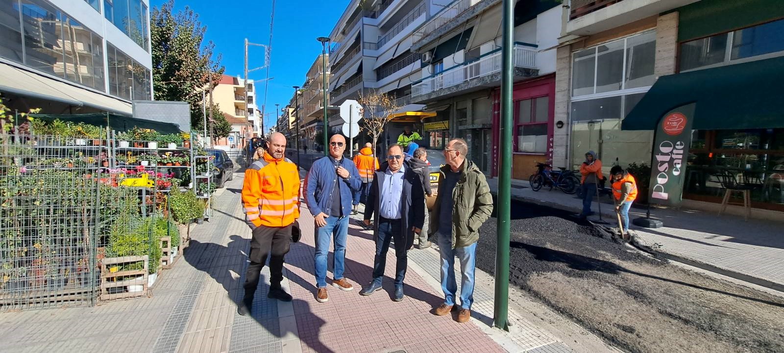 Ολοκληρώθηκε η εργολαβία των ασφαλτοστρώσεων